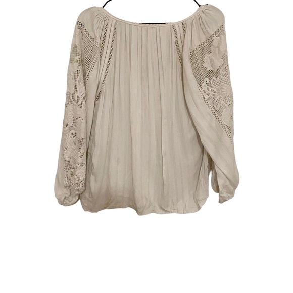 Ulla Johnson Miska Embroidered Crochet Blouse Top 4 - Picture 5 of 8